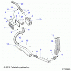RANGER 1000XP  CREW NSTR UL Engine, air intake system - r20rsy99a9  /  aa  /  ap  / ...
