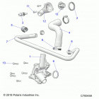 RANGER 1000XP  CREW NSTR UL Engine, waterpump and bypass - r20rsy99a9  /  aa  /  ap ...