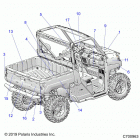 RANGER 1000XP  NSTR UL (R20RRY99A9/AA/AF/AP/AX/B9/BA/BF/BP/BX) Body, decals - r20rry99a9  /  aa  /  af  /  ap  /  ax  /...