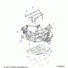 RANGER 1000XP  NSTR UL (R20RRY99A9/AA/AF/AP/AX/B9/BA/BF/BP/BX) Chassis, main frame and skid plates - r20rry99a9  /  aa ...