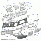 RANGER 1000XP CREW FACTORY CHOICE 49S & 50S Body, dash std  - r20rse99a  /  b (c700862)