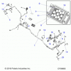 RANGER 1000XP CREW FACTORY CHOICE 49S & 50S (R20RSE99/A/B) Electrical, wire harness - r20rse99  /  a  /  b (c700855...
