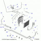 RANGER 1000XP CREW FACTORY CHOICE 49S & 50S (R20RSE99/A/B) Engine, cooling system - r20rse99  /  a  /  b (c700259)