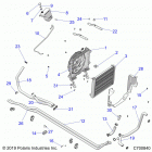RANGER 1000XP CREW FACTORY CHOICE 49S & 50S (R20RSE99A/B) Opt, dash cooling, heater assembly - r20rse99a  /  b (c7...