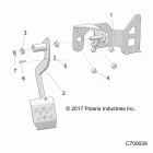 RANGER 1000XP CREW NSTR UL AUD (R20RSZ99A9/AA/AP/AX/B9/BA/BP/BX) Brakes, pedal - r20rsz99a9  /  aa  /  ap  /  ax  /  b9  ...