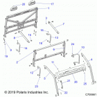 RANGER 1000XP CREW NSTR UL AUD (R20RSZ99A9/AA/AP/AX/B9/BA/BP/BX) Chassis, cab frame - r20rsz99a9  /  aa  /  ap  /  ax  / ...