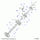 RANGER 1000XP CREW NSTR UL AUD (R20RSZ99A9/AA/AP/AX/B9/BA/BP/BX) Drive train, primary clutch - r20rsz99a9  /  aa  /  ap  ...