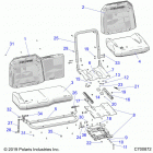 RANGER 1000XP EPS EU/TR/ZUG (R20RRE99F1/F9/FK/S99C1/C9/CK/S99F1/F9/FK/P99CF/FF) Body, seat asm. and slider - r20rrs99c1  /  c9  /  ck  /...