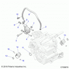 RANGER 1000XP EPS EU/TR/ZUG (R20RRE99F1/F9/FK/S99C1/C9/CK/S99F1/F9/FK/P99CF/FF) Drive train, main gearcase mounting - r20rrp99cf  /  ff ...