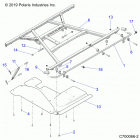 RANGER 1000XP EPS EU/TR/ZUG (R20RRE99J1) Body, box, mounting - r20rre99j1 (c700066-2)