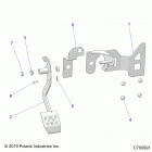 RANGER 1000XP EPS EU/TR/ZUG (R20RRE99J1) Brakes, pedal - r20rre99j1 (c700991)