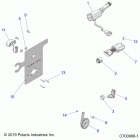 RANGER 1000XP EPS EU/TR/ZUG (R20RRE99J1) Electrical components, and license plate - r20rre99j1 (c...