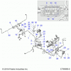 RANGER 1000XP EPS EU/TR/ZUG (R20RRE99J1) Electrical, wire harness - r20rre99j1 (c700988-3)