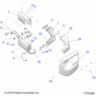 RANGER 1000XP EPS EU/TR/ZUG (R20RRE99J1) Engine, exhaust system - r20rre99j1 (c700990)