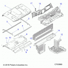 RANGER 1000XP FACTORY CHOICE 49S & 50S (R20RRE99/A/B) Opt, roof, sport,closeoffs, floor hood liner and dash - ...
