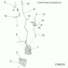 RANGER 1000XP PR NSTR (R20RRX99A9/AA/AF/AP/AX/B9/BA/BF/BP/BX) Body, fuel tank evap - r20rrx99b9  /  ba  /  bf  /  bp  ...
