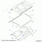 RANGER 1000XP PR NSTR (R20RRX99A9/AA/AF/AP/AX/B9/BA/BF/BP/BX) Body, roof - r20rrx99a9  /  aa  /  af  /  ap  /  ax  /  ...