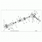 RANGER 1000XP PR NSTR (R20RRX99A9/AA/AF/AP/AX/B9/BA/BF/BP/BX) Drive train, front gearcase - r20rrx99a9  /  aa  /  af  ...