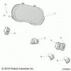 RANGER 1000XP PS CREW (R20RSE99A9) Electrical, dash instuments - r20rse99a9 (c700635)