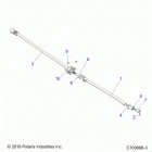 RANGER 1000XP PS CREW FS (R20T6A99A1/E99A9/AM) Drive train, prop shaft - r20t6a99a1  /  e99a9  /  am (c...