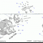 RANGER 1000XP PS CREW INTL Engine, air intake manifold - r20rse99np (c700047)