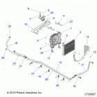 RANGER 1000XP PS CREW INTL Engine, cooling system - r20rse99np (c700657)