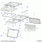RANGER 1000XP PS CREW NSTR (R20RSU99AA/AX/A9/AP) Body, roof and cab - r20rsu99aa  /  ax  /  a9  /  ap (c7...
