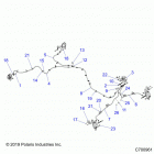 RANGER 1000XP PS MUD (R20RRM99AL) Brakes, brake lines and master cylinder - r20rrm99al (c7...