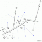 RANGER 1000XP PS NSTR Suspension, rear stabilizer bar - r20rru99a9  /  aa  /  ...