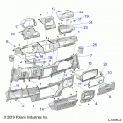RANGER 1000XP PS NSTR RC (R20RRW99A9/AA/AF/AP/AX) Body, dash - r20rrw99a9  /  aa  /  af  /  ap  /  ax (c70...