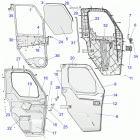 RANGER 1000XP PS NSTR RC (R20RRW99A9/AA/AF/AP/AX/B9/BA/BF/BP/BX) Body, door, full - r20rrw99a9  /  aa  /  af  /  ap  /  a...