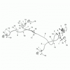 RANGER 500 (R20MAA50B1/B7) Brakes, brake lines and master cylinder - r20maa50b1  / ...