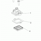 RANGER 500 (R20MAA50B1/B7) Engine, breather - r20maa50b1  /  b7 (49rgrbreather14570...