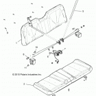 RANGER 570 Body, seat - r20maa57b1  /  b9  /  ebh (700209)