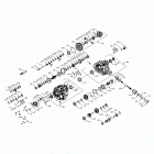 RANGER 570 Drive train, main gearcase - r20maa57b1  /  b9  /  ebh (...