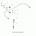 RANGER 570 Suspension, stabilizer bar - r20maa57b1  /  b9  /  ebh (...