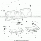 RANGER 570 3PC Body, seat - r20maa57k1 (701696)