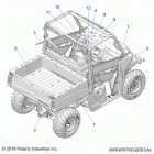 RANGER 570 3PC (R20MAA57K1) Body, decals - r20maa57k1 (20rgr570egidecal)