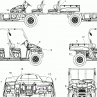 RANGER 570 CREW Body, decals - r20m4a57b1  /  b9  /  ebh (702675)