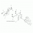 RANGER 570 CREW Brakes, pedal and master cylinder - r20m4a57b1  /  b9  /...