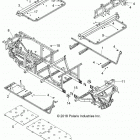RANGER 570 CREW Chassis, frame - r20m4a57b1  /  b9  /  ebh (702414)