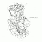 RANGER 570 CREW Engine, long block - r20m4a57b1  /  b9  /  ebh (49rgrsb1...
