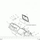 RANGER 570 CREW FULL SIZE (R20CDA57A1/B1) Body, glove box storage - r20cda57a1  /  b1 (700731)