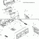 RANGER 570 CREW LTN (R20M4A57L1) Body, rear floor and fenders - r20m4a57l1 (701868)