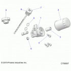 RANGER 570 EPS HDPE HD Engine, oil filter and dipstick -r20mae57d7 (c700897)