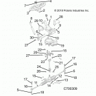 RANGER 570 EPS HDPE HD Steering, steering asm. - r20mae57d7 (c700309)