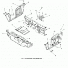 RANGER 570, FULL SIZE Body, floor and fenders - r20cca57a1  /  a7  /  b1  /  b...