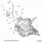 RANGER 570, FULL SIZE (R20CCA57A1/A7) Drive train, main gearcase moounting - r20rca57a1  /  a7...
