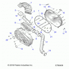 RANGER 902D EU/ISRL TRACTOR Drive train, clutch cover and ducting - r20rred4j1 (c700...