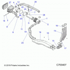 RANGER 902D EU/ISRL TRACTOR Engine, air intake system -  r20rred4j1 (c700407)